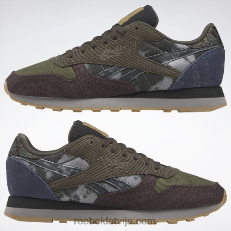 klasiskas ādas kurpes0T464643 Reebok java f23 / sulīgs zeme / dūmu indigo