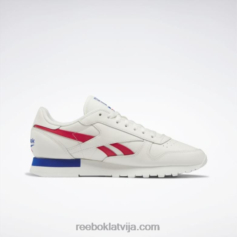 klasiskas ādas kurpes0T464683 Reebok krīts/vektorsarkans/vektorzils