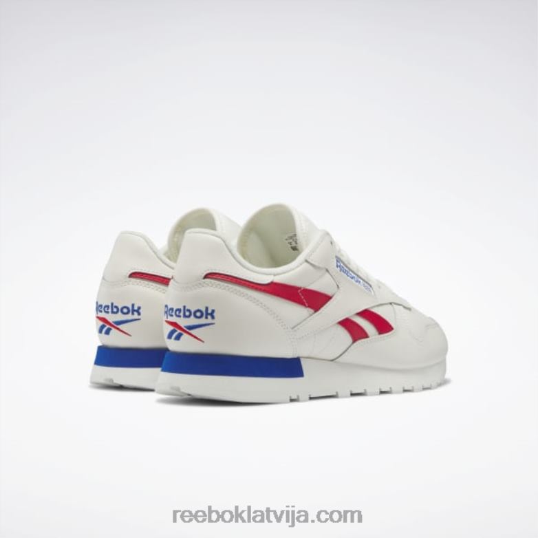 klasiskas ādas kurpes0T464683 Reebok krīts/vektorsarkans/vektorzils