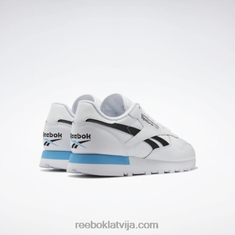 klasiskas ādas kurpes0T464684 Reebok ftwr white/core black/radiant aqua