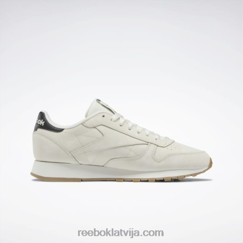 klasiskas ādas kurpes0T46477 Reebok alabastrs/mīksts ecru/core melns