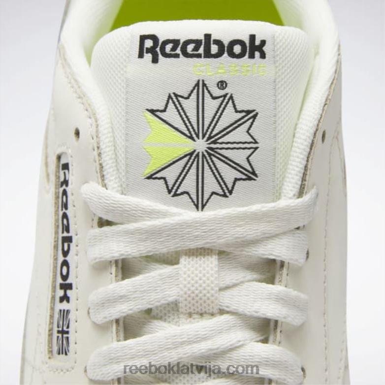 klasiskas ādas kurpes0T46477 Reebok alabastrs/mīksts ecru/core melns