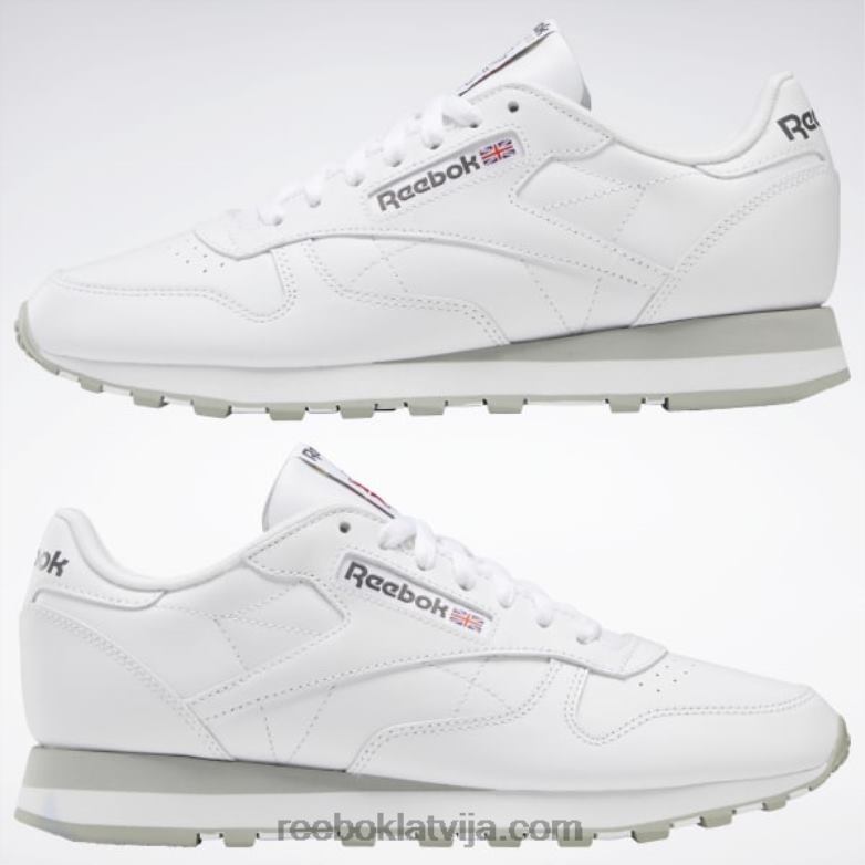 klasiskas ādas kurpes0T46483 Reebok ftwr balts/tīri pelēks 3/tīri pelēks 7
