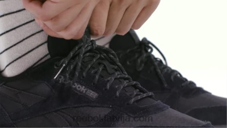 klasiskas ādas kurpes0T464965 Reebok kodols melns/tīri pelēks 7