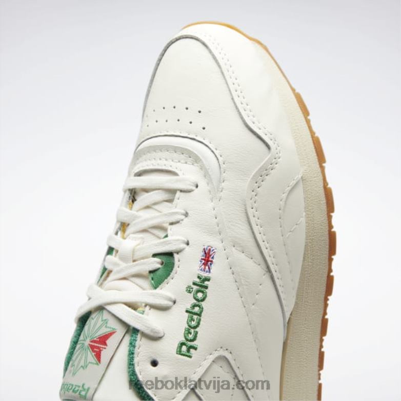 klasiskas ādas plus kurpes0T464591 Reebok krīts/glenzaļais/alabastrs