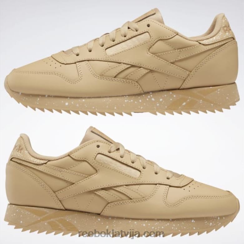 klasiskas ādas ripple kurpes0T464941 Reebok sahara/balts