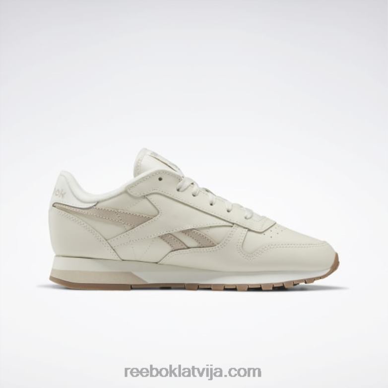 klasiskas ādas sieviešu apavi0T464116 Reebok alabastrs/moderns bēšs/krīts