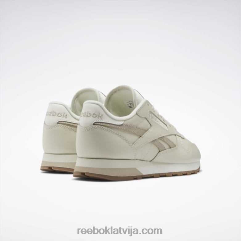 klasiskas ādas sieviešu apavi0T464116 Reebok alabastrs/moderns bēšs/krīts