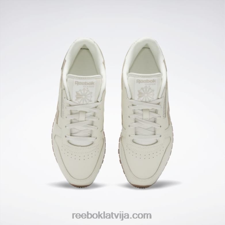 klasiskas ādas sieviešu apavi0T464116 Reebok alabastrs/moderns bēšs/krīts