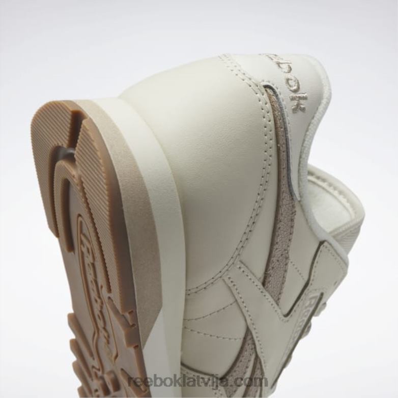 klasiskas ādas sieviešu apavi0T464116 Reebok alabastrs/moderns bēšs/krīts