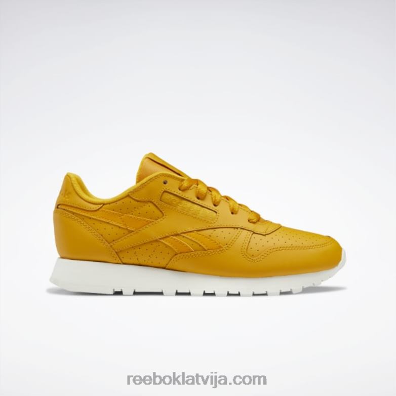 klasiskas ādas sieviešu apavi0T464239 Reebok spilgts okers/krīts