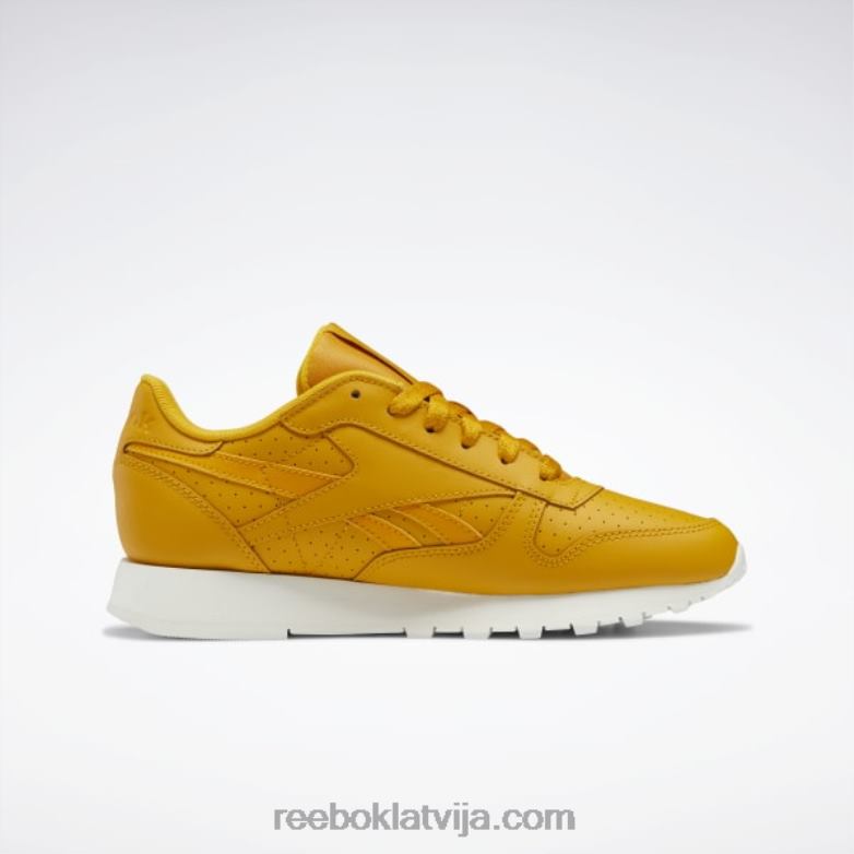 klasiskas ādas sieviešu apavi0T464239 Reebok spilgts okers/krīts
