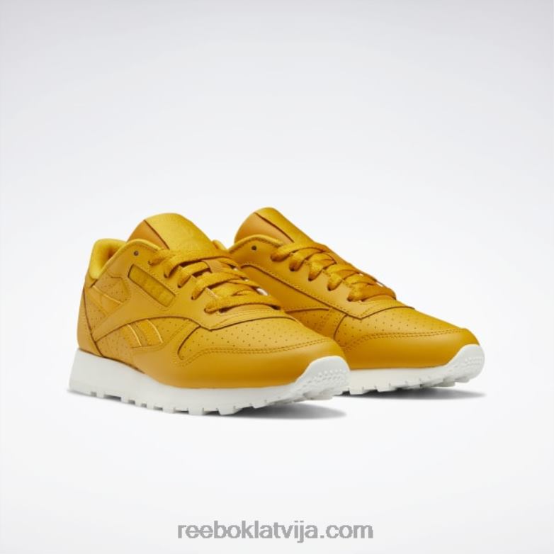 klasiskas ādas sieviešu apavi0T464239 Reebok spilgts okers/krīts