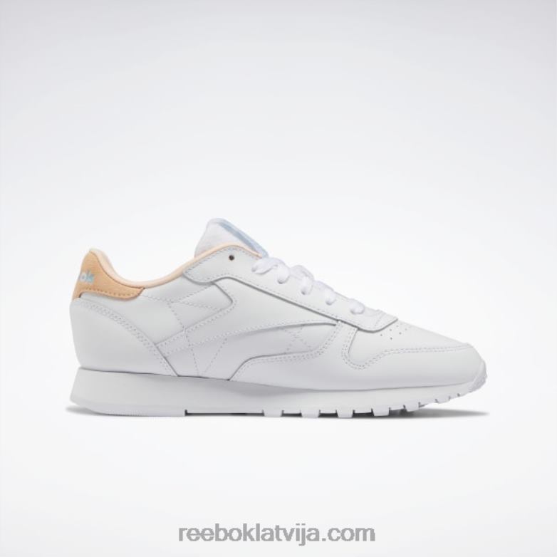 klasiskas ādas sieviešu apavi0T464424 Reebok ftwr balta/zila pērle/aura oranža