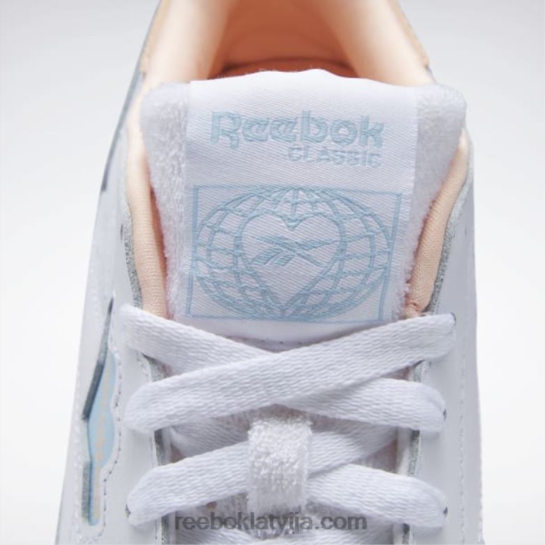 klasiskas ādas sieviešu apavi0T464424 Reebok ftwr balta/zila pērle/aura oranža