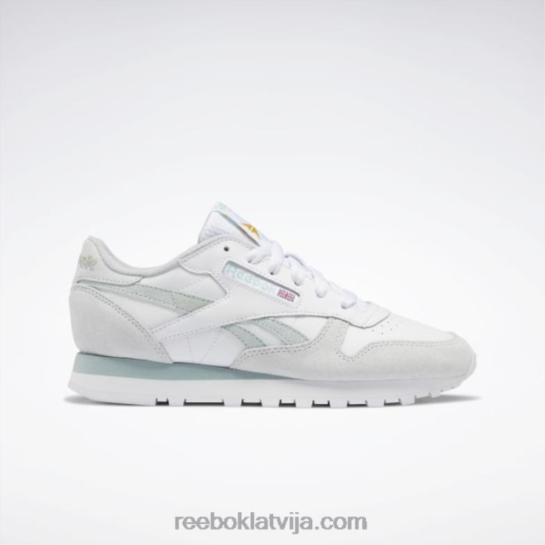 klasiskas ādas sieviešu apavi0T464968 Reebok ftwr balts/jūras pelēks/auksti pelēks