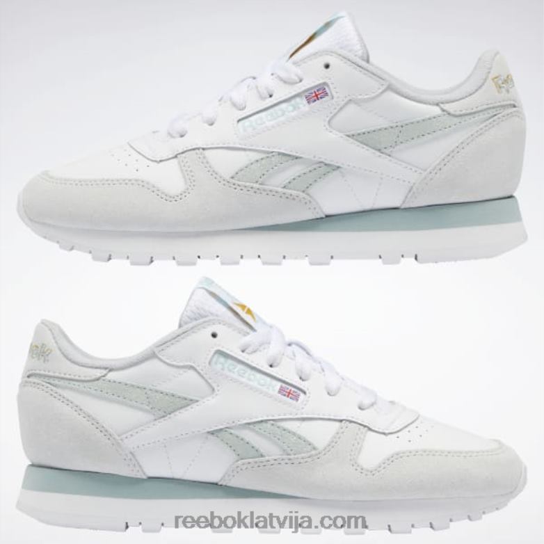 klasiskas ādas sieviešu apavi0T464968 Reebok ftwr balts/jūras pelēks/auksti pelēks