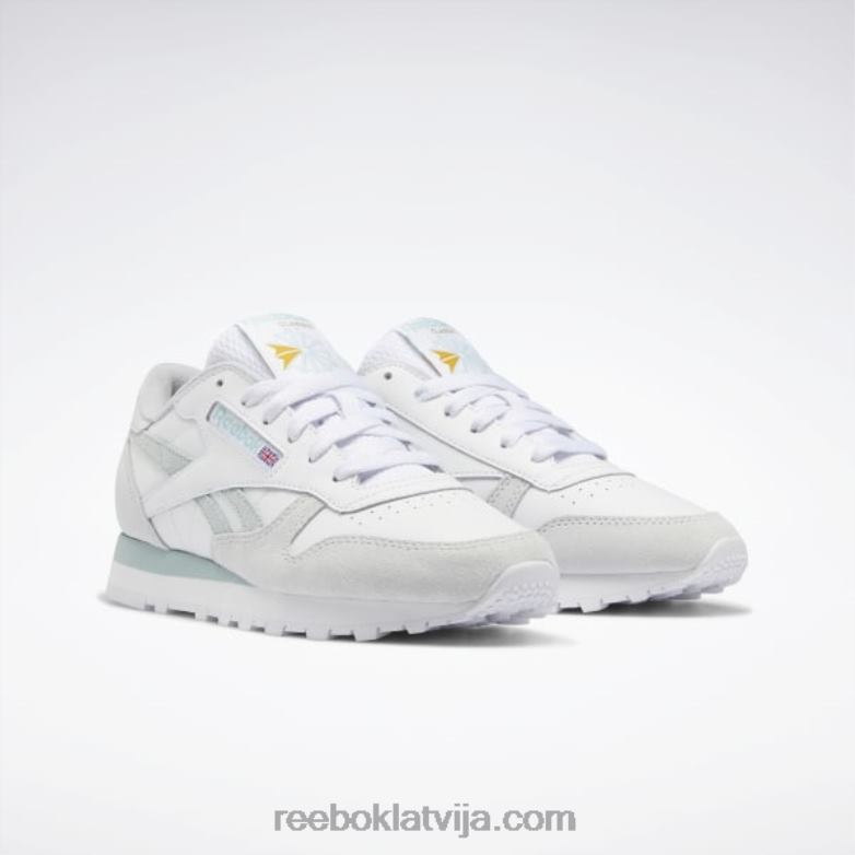 klasiskas ādas sieviešu apavi0T464968 Reebok ftwr balts/jūras pelēks/auksti pelēks