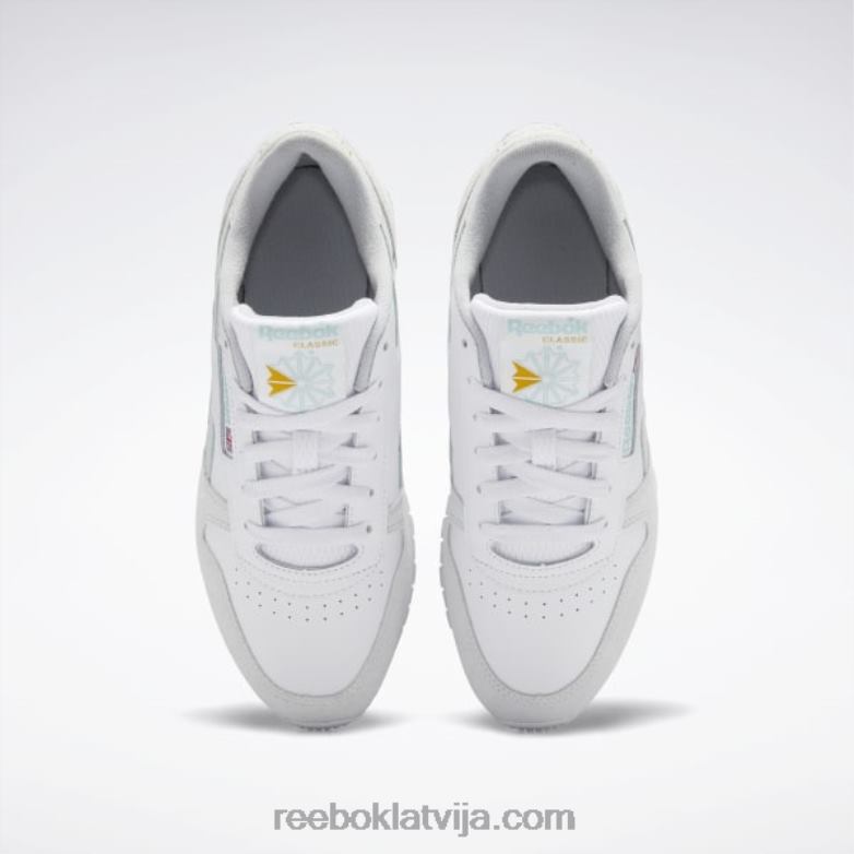 klasiskas ādas sieviešu apavi0T464968 Reebok ftwr balts/jūras pelēks/auksti pelēks