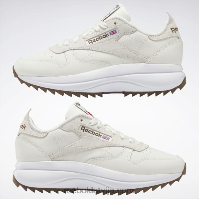 klasiskas ādas sp extra sieviešu apavi0T464176 Reebok krīts/ftwr balts/vektorzils