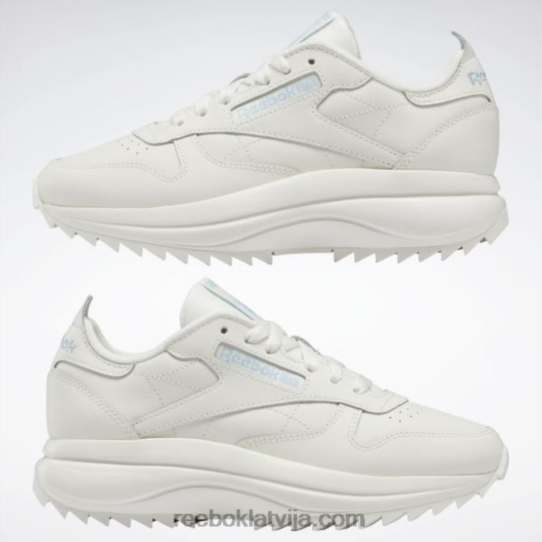 klasiskas ādas sp extra sieviešu apavi0T464316 Reebok krīts/zila pērle