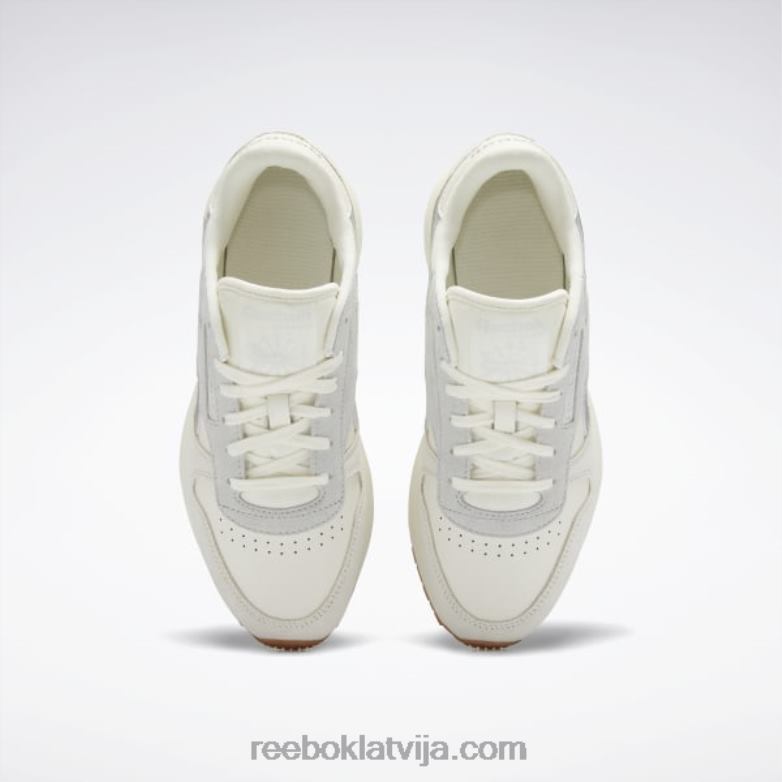 klasiskas ādas sp sieviešu apavi0T464179 Reebok krīts/tīri pelēks 2/matēts sudrabs
