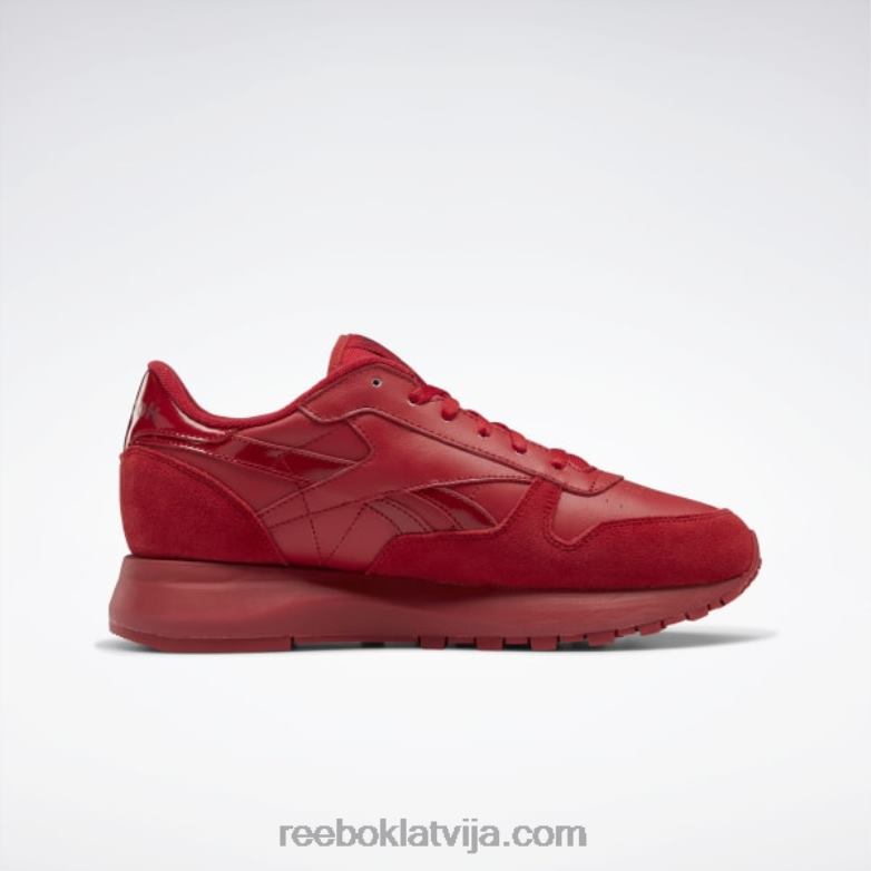 klasiskas ādas sp sieviešu apavi0T464231 Reebok zibspuldze sarkana/klasiska bordo