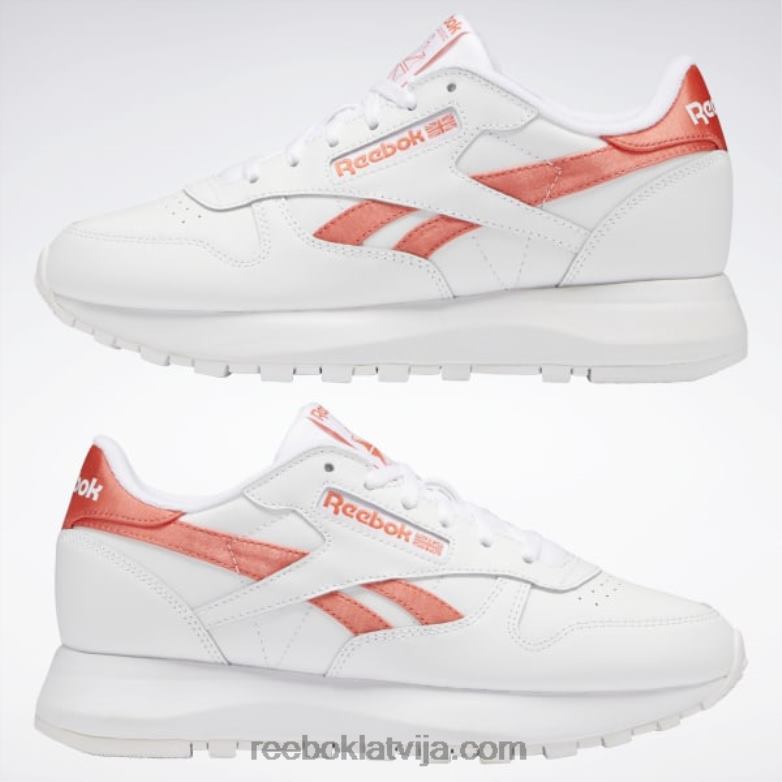 klasiskas ādas sp sieviešu apavi0T464290 Reebok ftwr balts/daļēji oranžs uzliesmojums