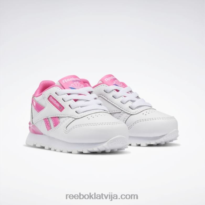 klasiskas ādas step \n\ flash kurpes - toddler bērni 0T4641377 Reebok ftwr balts/atomrozā