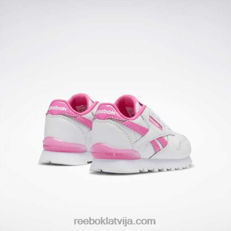 klasiskas ādas step \n\ flash kurpes - toddler bērni 0T4641377 Reebok ftwr balts/atomrozā