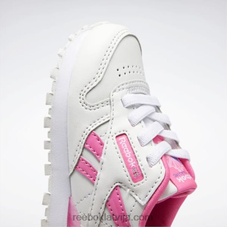klasiskas ādas step \n\ flash kurpes - toddler bērni 0T4641377 Reebok ftwr balts/atomrozā