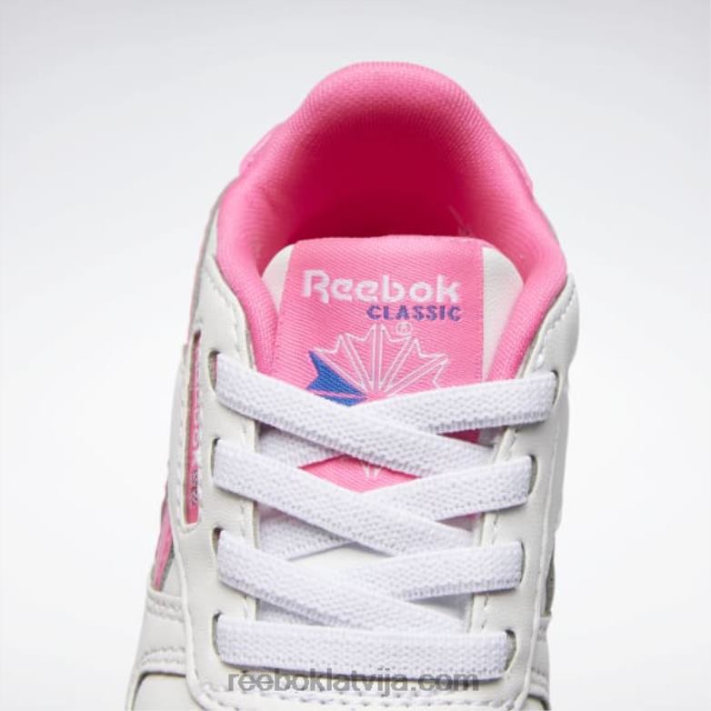 klasiskas ādas step \n\ flash kurpes - toddler bērni 0T4641377 Reebok ftwr balts/atomrozā