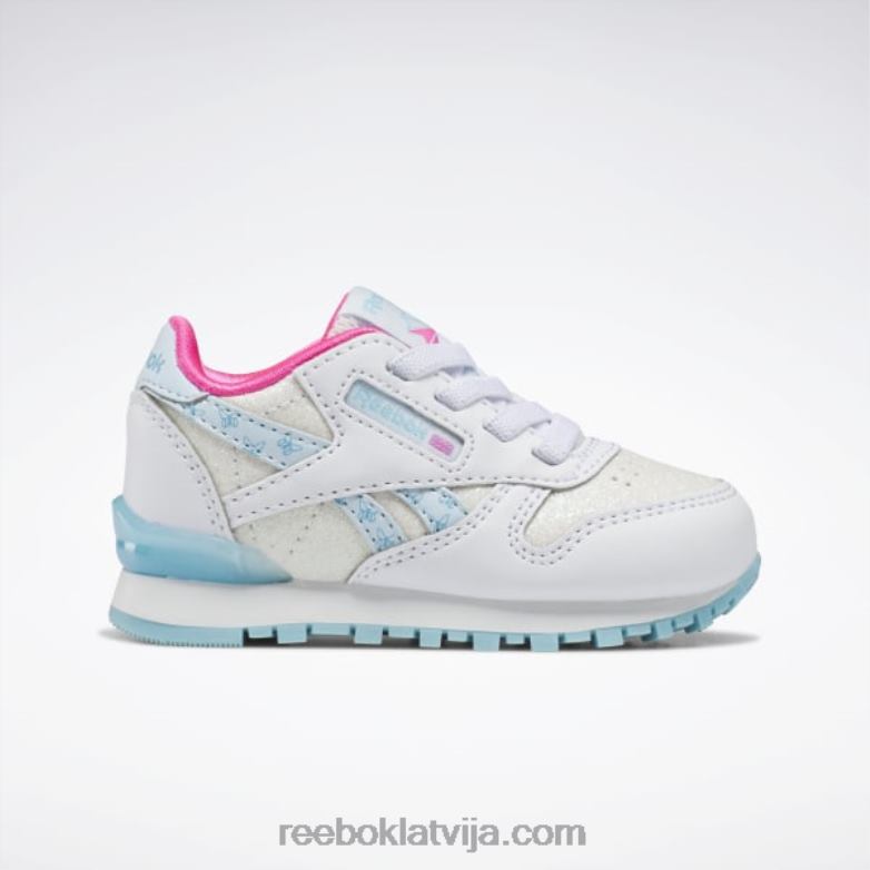 klasiskas ādas step n flash kurpes - toddler bērni 0T4641384 Reebok ftwr balts/digitāli zils