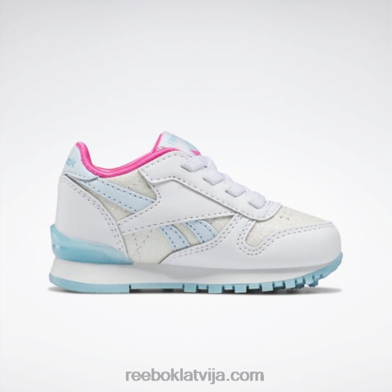 klasiskas ādas step \n\ flash kurpes - toddler bērni 0T4641384 Reebok ftwr balts/digitāli zils