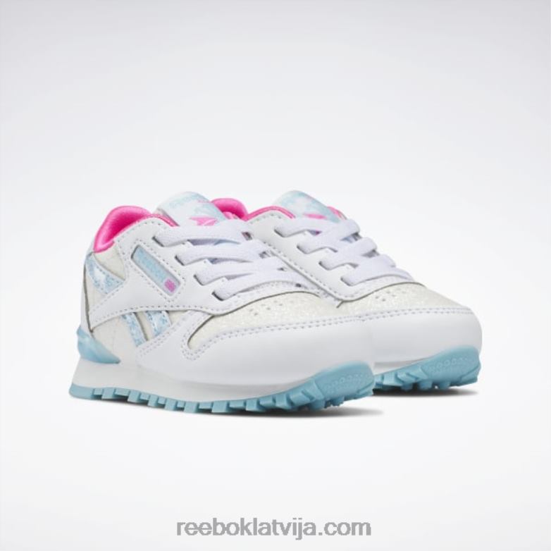 klasiskas ādas step \n\ flash kurpes - toddler bērni 0T4641384 Reebok ftwr balts/digitāli zils