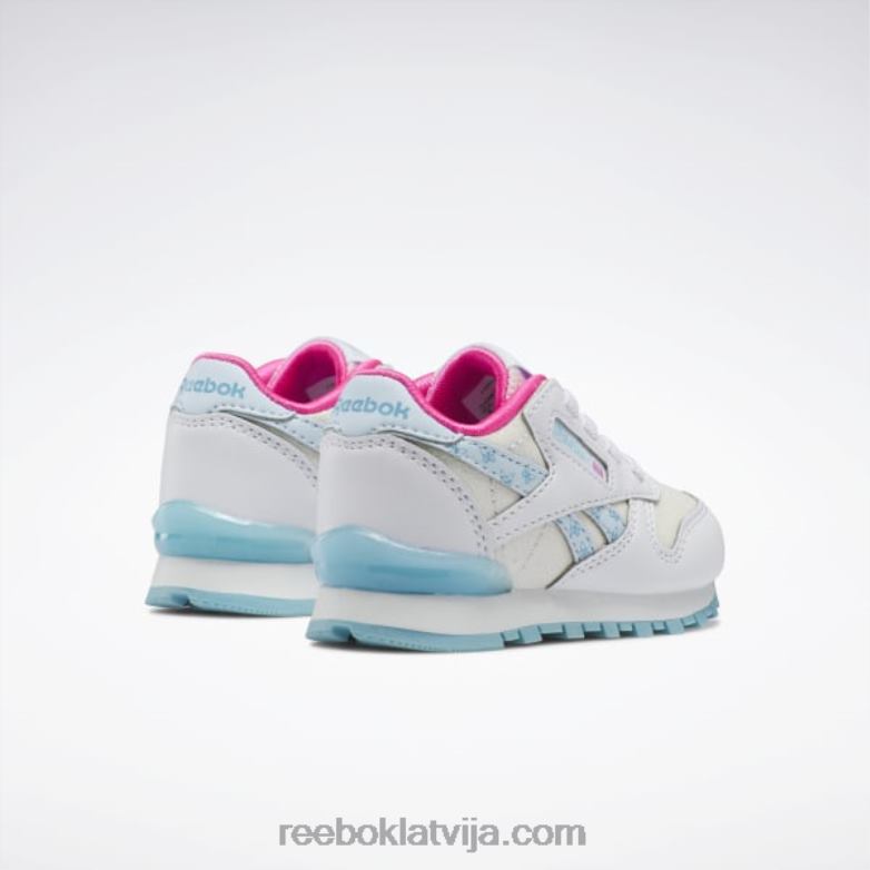 klasiskas ādas step \n\ flash kurpes - toddler bērni 0T4641384 Reebok ftwr balts/digitāli zils