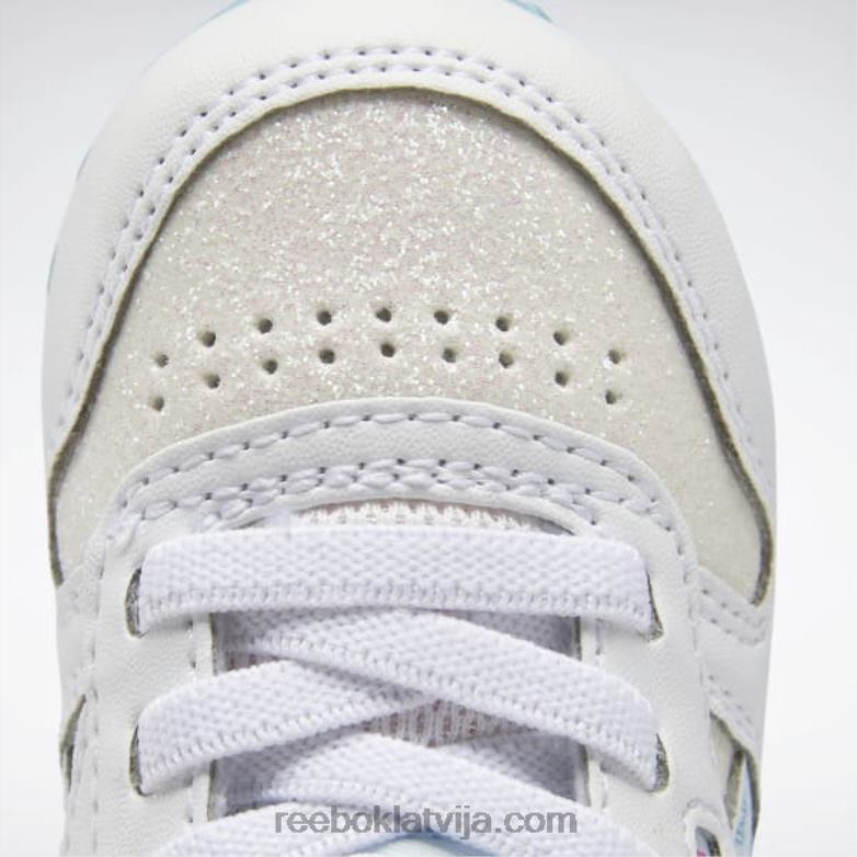 klasiskas ādas step \n\ flash kurpes - toddler bērni 0T4641384 Reebok ftwr balts/digitāli zils