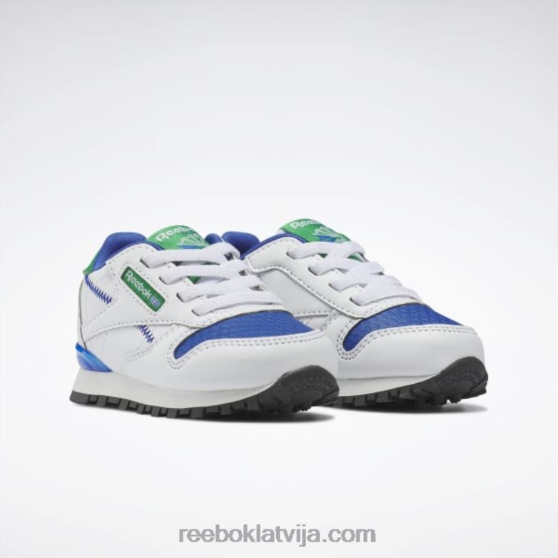 klasiskas ādas step \n\ flash kurpes - toddler bērni 0T4641392 Reebok ftwr balts/vektorzils
