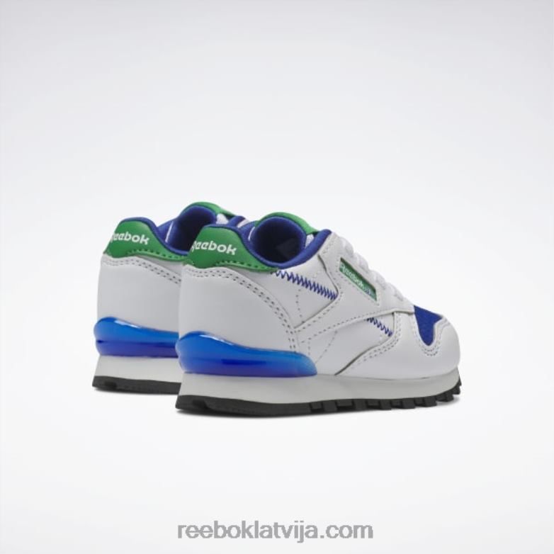 klasiskas ādas step \n\ flash kurpes - toddler bērni 0T4641392 Reebok ftwr balts/vektorzils