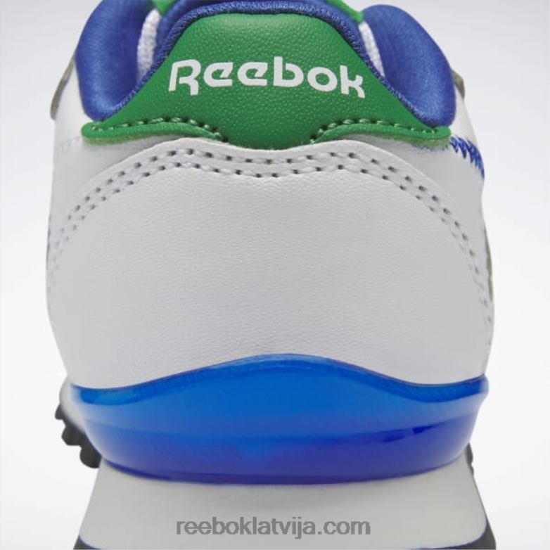 klasiskas ādas step \n\ flash kurpes - toddler bērni 0T4641392 Reebok ftwr balts/vektorzils