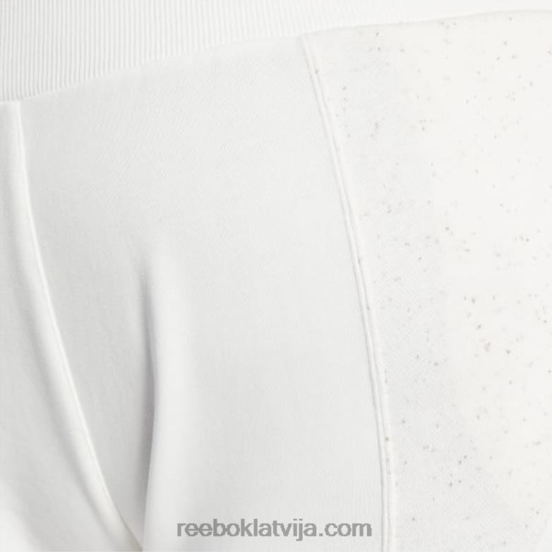 klasiski augstskolu augstceltnes šorti (liela izmēra) sievietes 0T464869 Reebok krīts