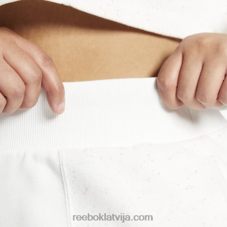 klasiski augstskolu augstceltnes šorti (liela izmēra) sievietes 0T464869 Reebok krīts