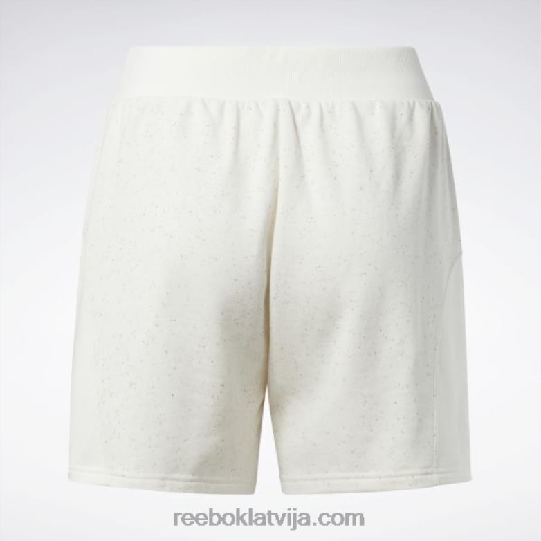 klasiski augstskolu augstceltnes šorti (liela izmēra) sievietes 0T464869 Reebok krīts
