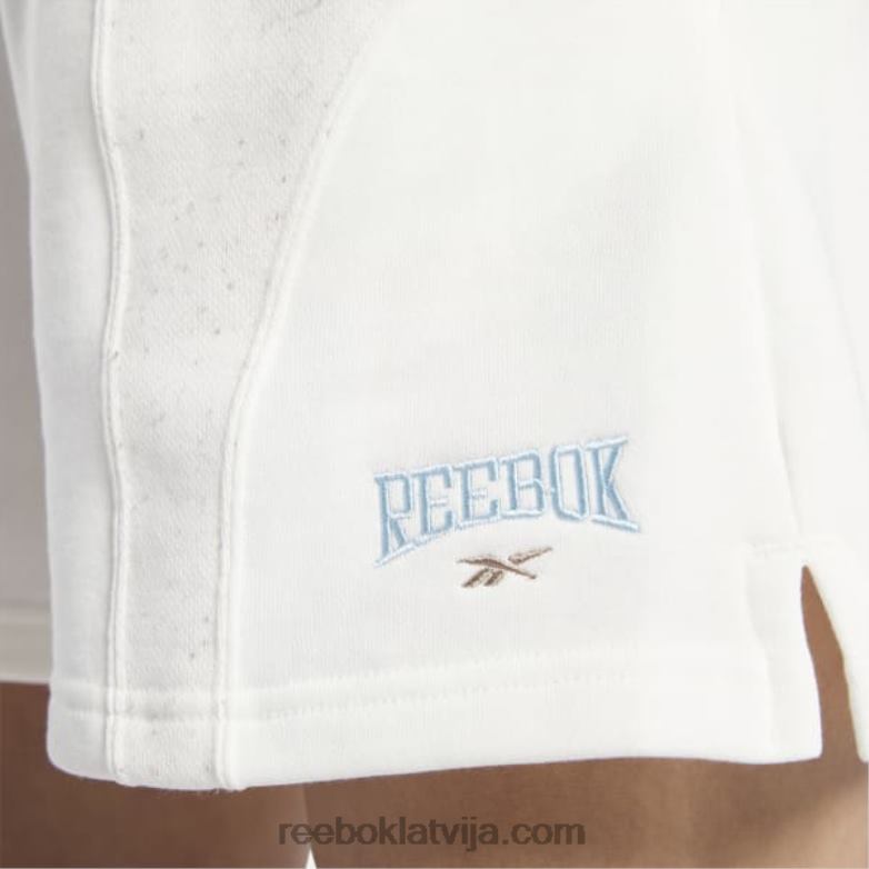klasiski augstskolu augstceltņu šorti sievietes 0T464700 Reebok krīts