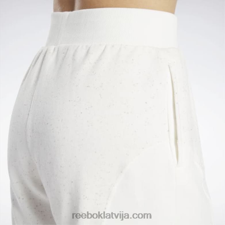 klasiski augstskolu augstceltņu šorti sievietes 0T464700 Reebok krīts