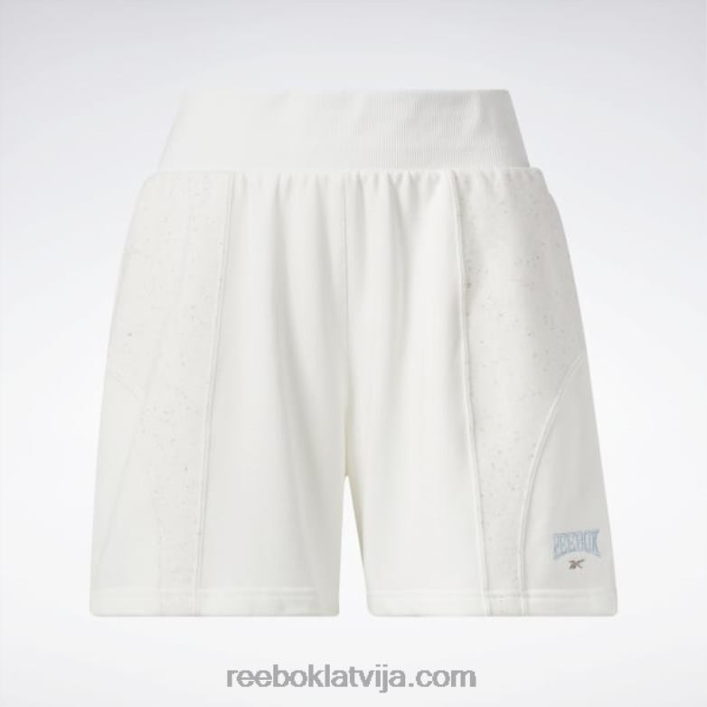 klasiski augstskolu augstceltņu šorti sievietes 0T464700 Reebok krīts