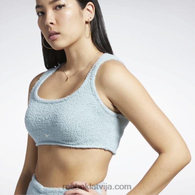 klasiski mājīgs tank tops sievietes 0T464652 Reebok piejūras pelēks