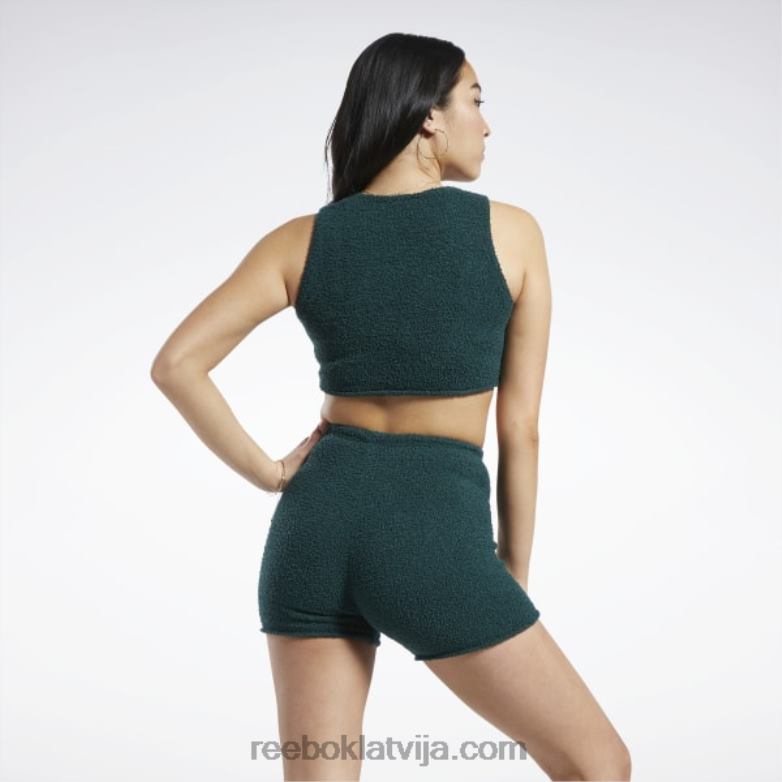 klasiski mājīgs tank tops sievietes 0T464771 Reebok mežs zaļš