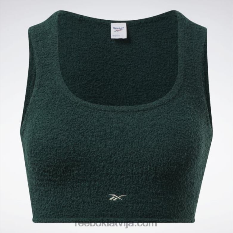 klasiski mājīgs tank tops sievietes 0T464771 Reebok mežs zaļš