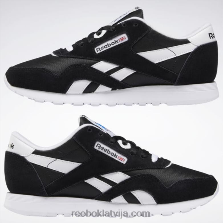 klasiski neilona sieviešu apavi0T464155 Reebok melns balts